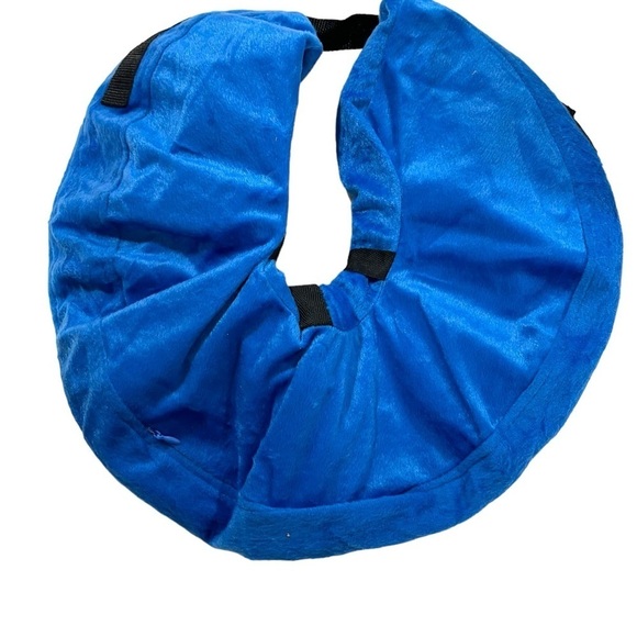 NWT DogMx Inflatable dog collar blue size large - Picture 3 of 7